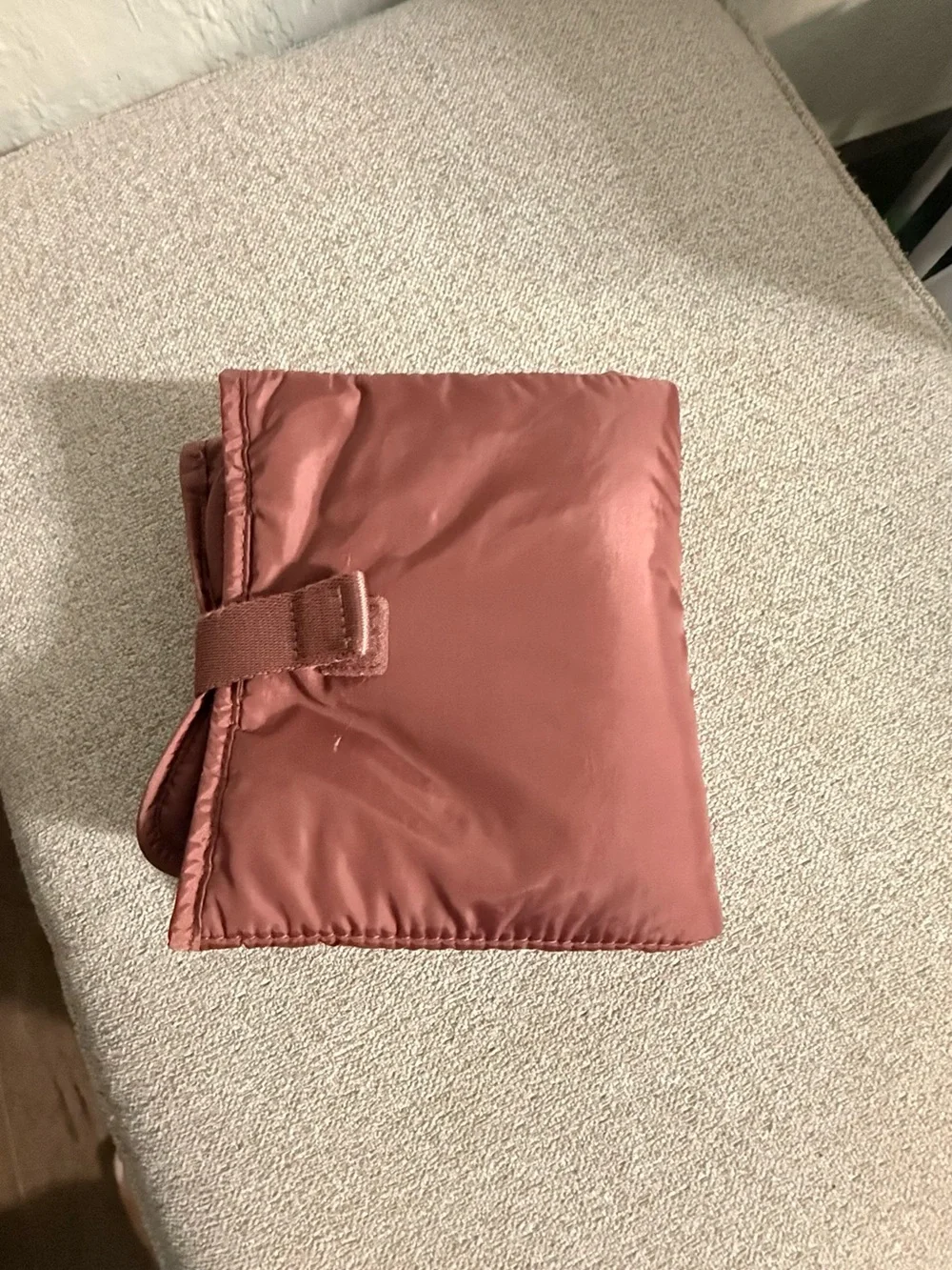 Itzy Ritzy Quilted Tote in Dusty Rose